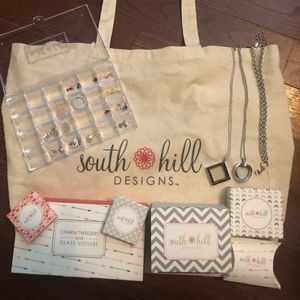 South Hill Designs locket and charms set